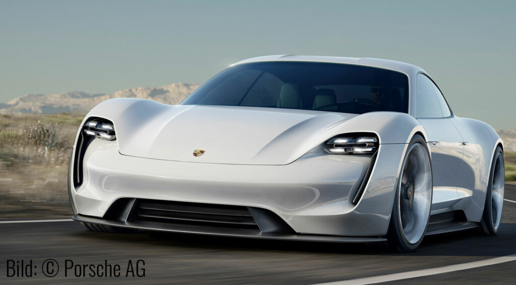 Porsche Mission E Conzept. Bild: © Porsche AG