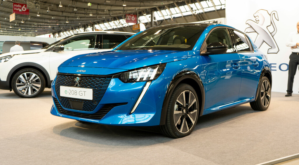 Der Peugeot e208 GT auf der iMobility 2019 (Bild: © Jana Höffner)